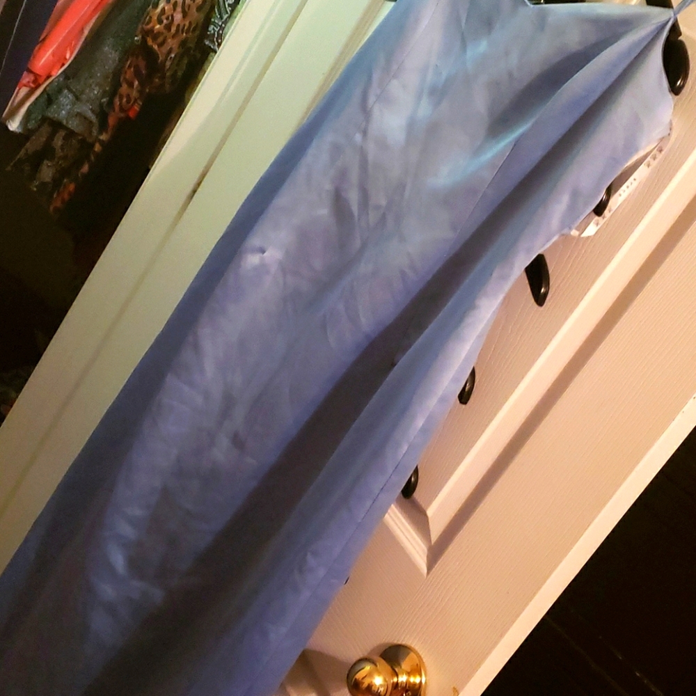 Blue formal gown